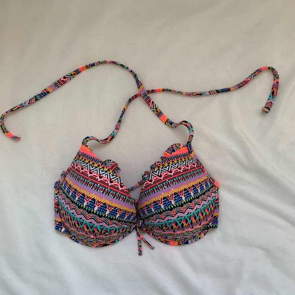 Victoria Secret underwire bikini top.